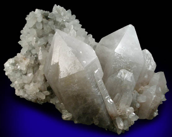 Quartz var. Smoky Quartz from Oliver Diggings, Middle Moat Mountain, Hale's Location, Carroll County, New Hampshire