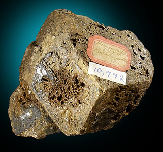 Garnet pseudomorph from Barhamsted, Connecticut