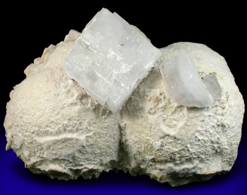Apophyllite on Pectolite from Prospect Park Quarry, Prospect Park, Passaic County, New Jersey