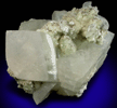 Calcite with Prehnite from Millington Quarry, Bernards Township, Somerset County, New Jersey