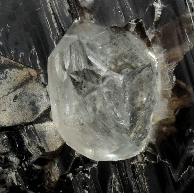 Topaz on Smoky Quartz from Mursinka, Ekaterinburgskaya Oblast', Middle Ural Mountains, Russia