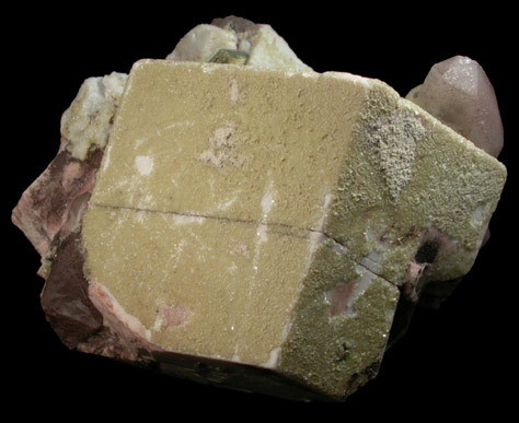 Microcline with Quartz and Muscovite from Baveno, Piemonte, Italy