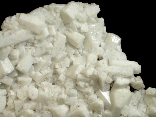 Strontianite pseudomorphs after Celestine from Lime City Quarry, Wood County, Ohio