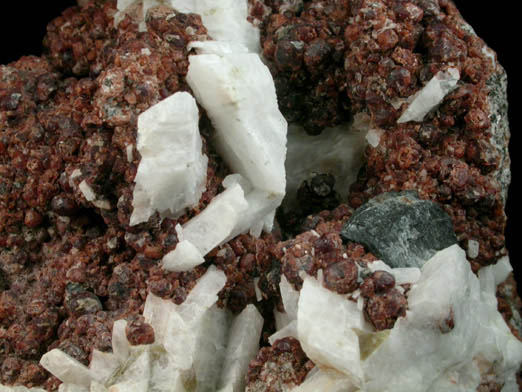 Andesine, Grossular, Biotite from Pappas Prospect, Mount Morrison District, Mono County, California