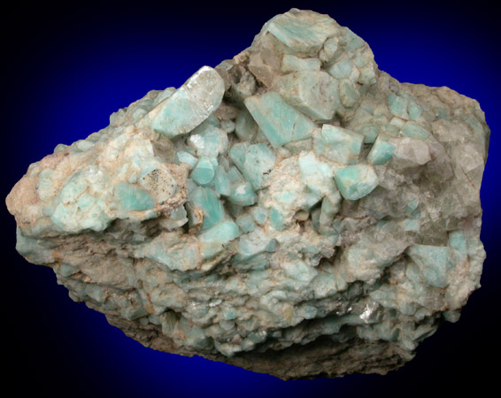 Microcline var. Amazonite from Madagascar