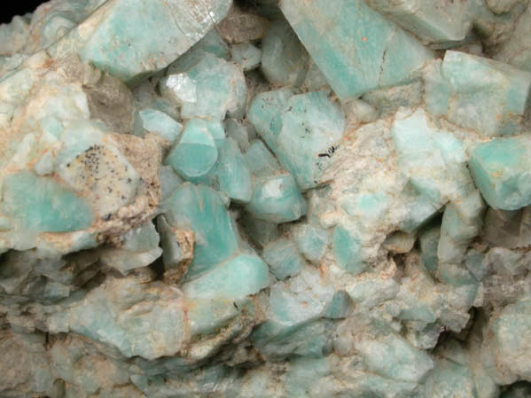 Microcline var. Amazonite from Madagascar