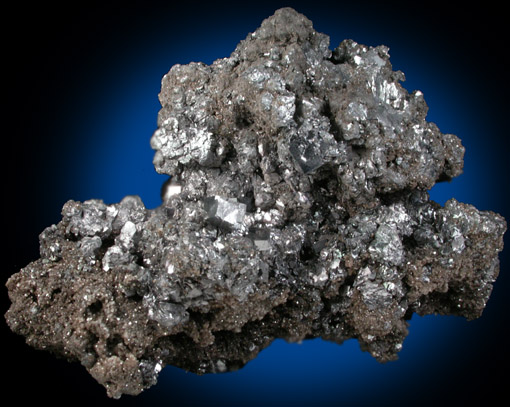 Galena with Dolomite from Viburnum Trend, Reynolds County, Missouri