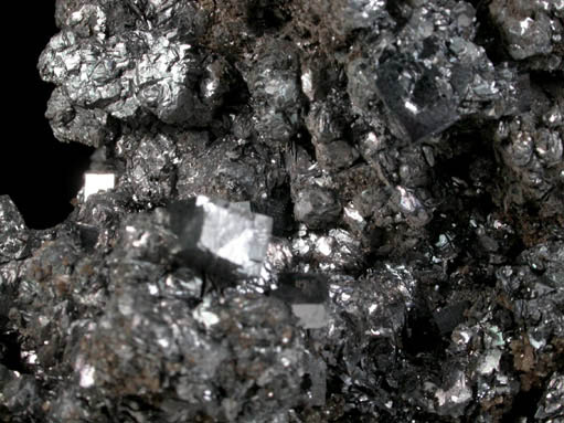 Galena with Dolomite from Viburnum Trend, Reynolds County, Missouri