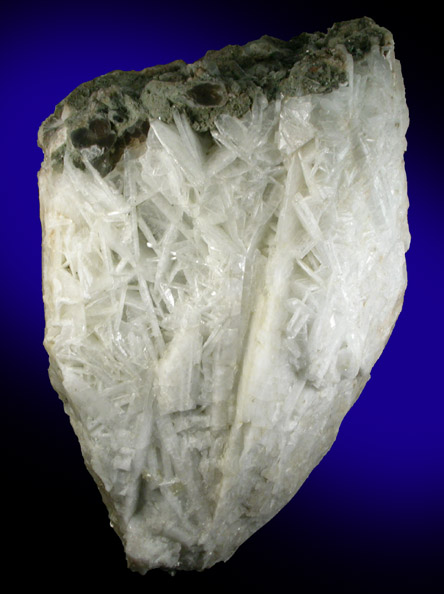 Albite var. Cleavelandite with Smoky Quartz, Muscovite, Chlorite from Rutherford Mine, Amelia Court House, Amelia County, Virginia