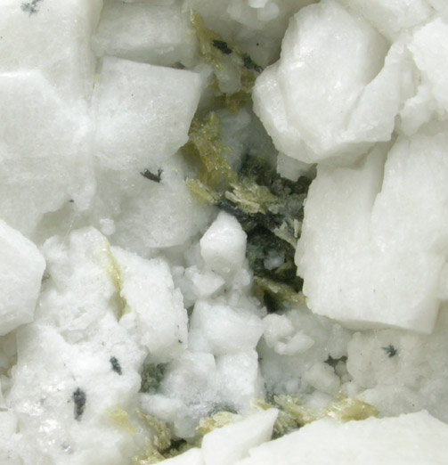 Microcline, Titanite, Clinozoisite from Maryland Crushed Stone, Churchville Quarry, Harford County, Maryland