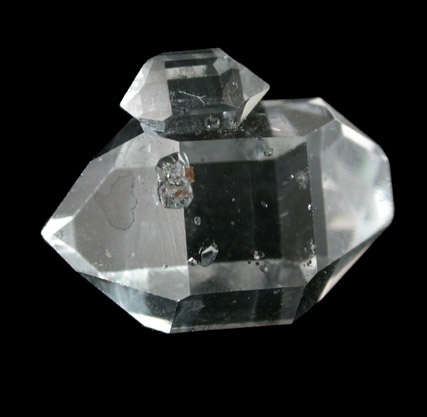 Quartz var. Herkimer Diamond from Middleville, Herkimer County, New York