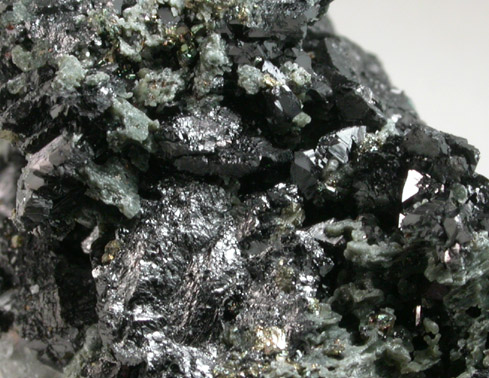 Magnetite with Pyrite and Talc from ZCA Pierrepont Mine, Pierrepont, St. Lawrence County, New York