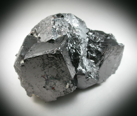 Magnetite (rare cubic crystal form) from ZCA Mine No. 4, Fowler Ore Body, 2500' Level, Balmat, St. Lawrence County, New York