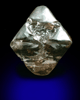 Diamond (4.94 carat brown octahedral crystal) from Argyle Mine, Kimberley, Western Australia, Australia