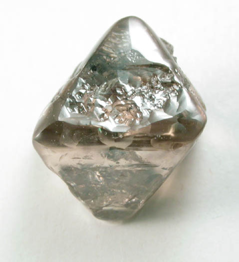 Diamond (4.20 carat brown octahedral crystal) from Argyle Mine, Kimberley, Western Australia, Australia