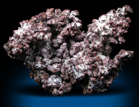 Copper with Cuprite from Ray Mine, Mineral Creek District, Pinal County, Arizona