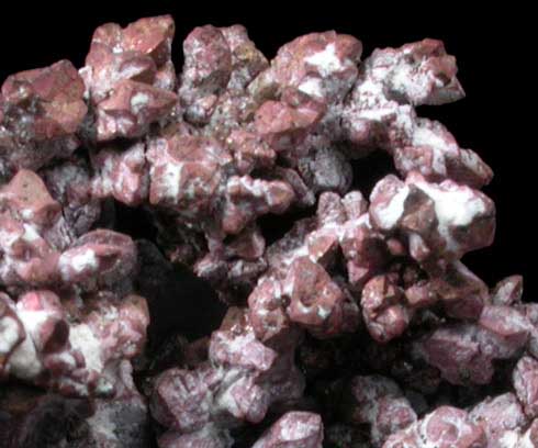 Copper with Cuprite from Ray Mine, Mineral Creek District, Pinal County, Arizona