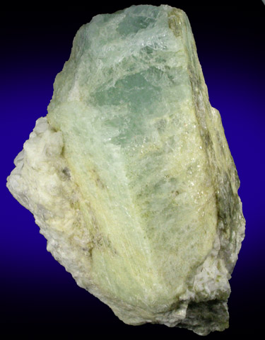 Beryl var. Aquamarine from Beauregard Quarry, Alstead, Cheshire County, New Hampshire