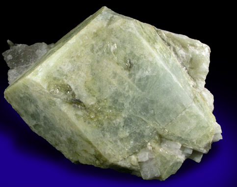 Beryl var. Aquamarine from Beauregard Quarry, Alstead, Cheshire County, New Hampshire