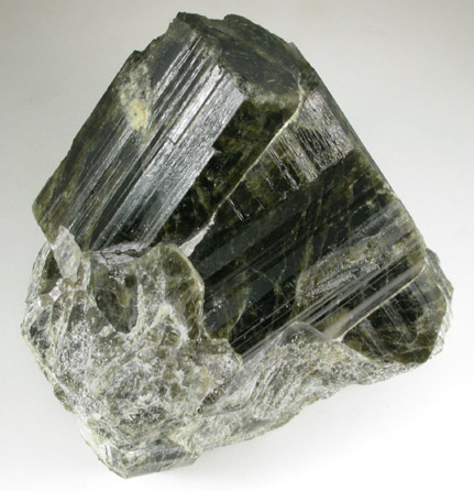 Vesuvianite from Goodall Farm Quarry, Sanford, York County, Maine