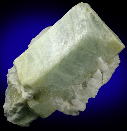 Beryl var. Aquamarine from Beauregard Quarry, Alstead, Cheshire County, New Hampshire