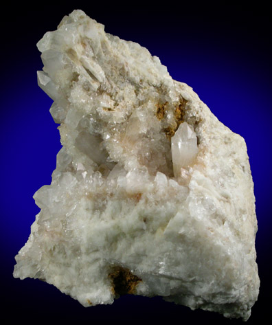 Quartz from Eastman Prospect, Deer Hill, Oxford County, Maine