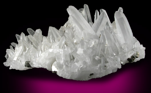 Quartz with Pyrite from Butte Mining District, Summit Valley, Silver Bow County, Montana