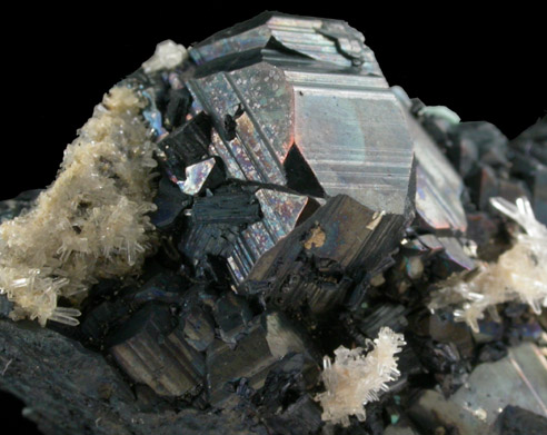 Pyrite and Quartz from Butte Mining District, Summit Valley, Silver Bow County, Montana