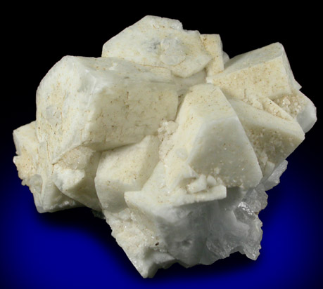 Strontianite pseudomorphs after Celestine from Lime City Quarry, Wood County, Ohio