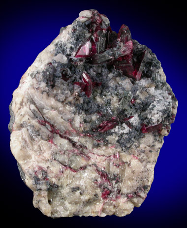 Erythrite from Bou Azzer District, Anti-Atlas Mountains, Tazenakht, Ouarzazate, Morocco (Type Locality for Erythrite)