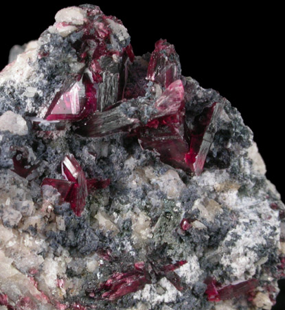 Erythrite from Bou Azzer District, Anti-Atlas Mountains, Tazenakht, Ouarzazate, Morocco (Type Locality for Erythrite)