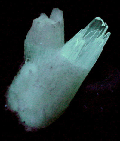 Aragonite with Calcite from Johnby Quarry, near Penrith, Cumbria, England