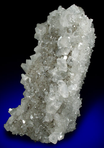 Heulandite-Ca, Quartz, Calcite from Prospect Park Quarry, Prospect Park, Passaic County, New Jersey