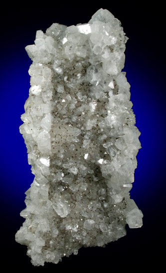 Heulandite-Ca, Quartz, Calcite from Prospect Park Quarry, Prospect Park, Passaic County, New Jersey