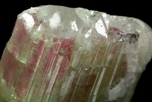 Elbaite Tourmaline from May Day Pocket, Durgin #1 Prospect, Mount Marie, 7.5 km southeast of Paris Hill, Oxford County, Maine