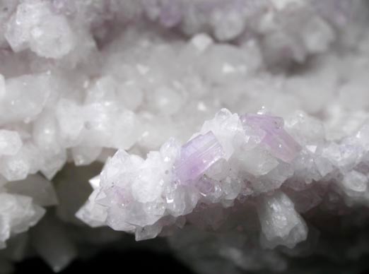 Fluorapatite and Quartz from Mount Marie Quarry, 7.5 km southeast of Paris Hill, Oxford County, Maine