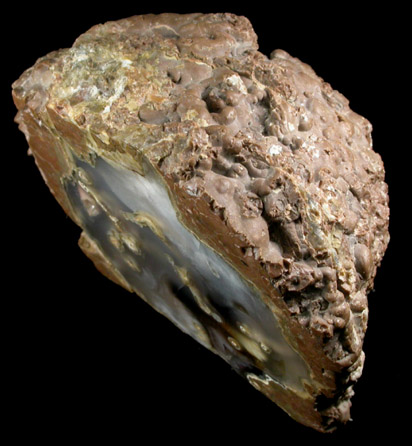 Quartz var. Agate Thunderegg from Ochoco Mountains, Oregon