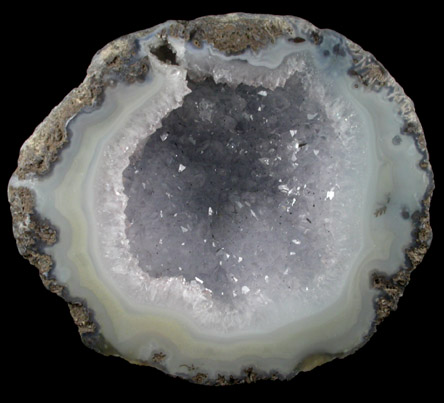 Quartz Geode from Las Choyas, Chihuahua, Mexico