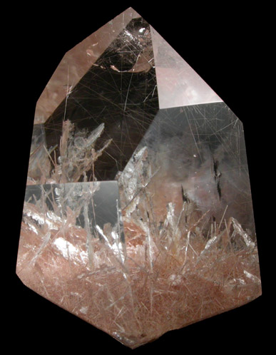 Quartz with Rutile inclusions from (Bahia?), Brazil