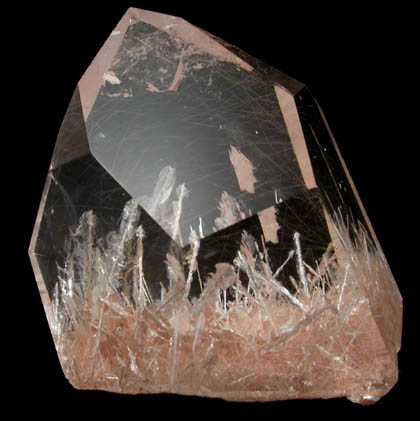 Quartz with Rutile inclusions from (Bahia?), Brazil