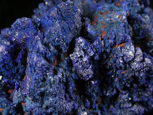 Azurite from Morenci Mine, Northwest Extension, Clifton District, Greenlee County, Arizona