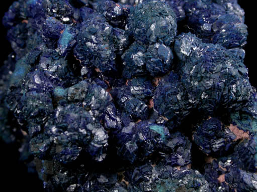 Azurite from Morenci Mine, Clifton District, Greenlee County, Arizona