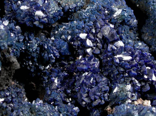 Azurite from Morenci Mine, Clifton District, Greenlee County, Arizona