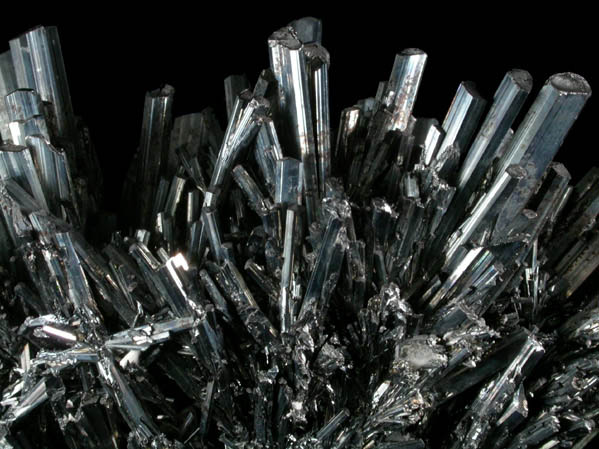 Stibnite from Herja Mine (Kisbanya), Baia Mare, Maramures, Romania