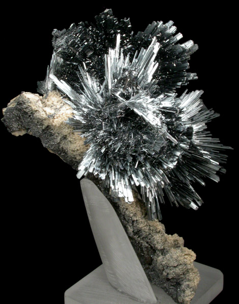 Stibnite from Herja Mine (Kisbanya), Baia Mare, Maramures, Romania