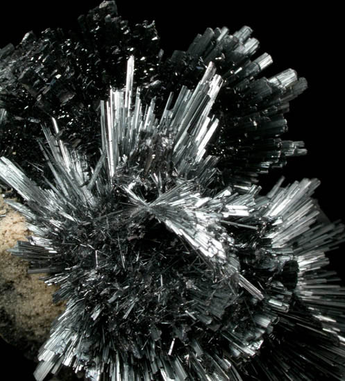 Stibnite from Herja Mine (Kisbanya), Baia Mare, Maramures, Romania