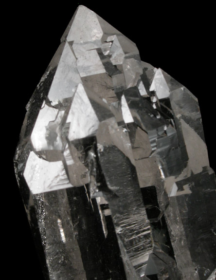 Quartz (Dauphin Law Twin) from Chia Mine, Sao Jose do Safira, Minas Gerais, Brazil