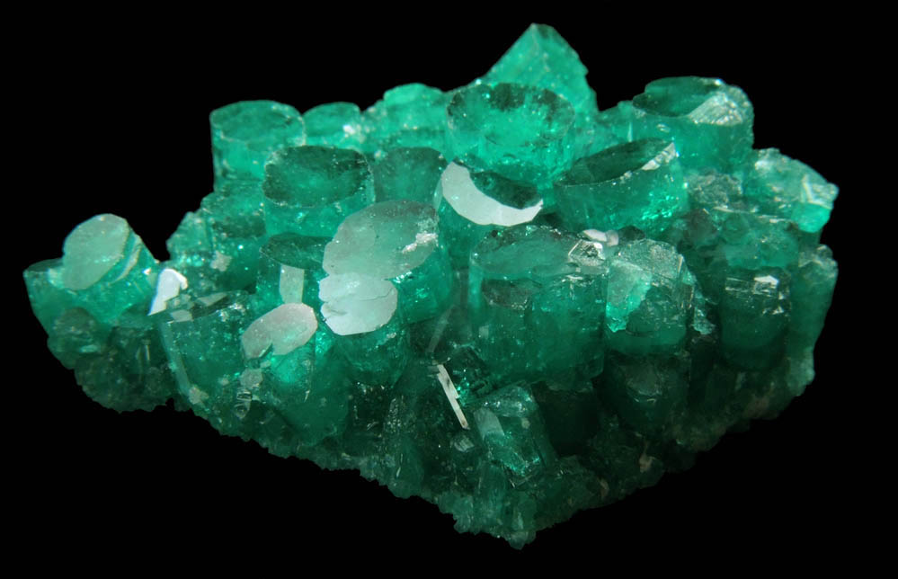 Chatham Emerald (synthetic Beryl var. Emerald) from California