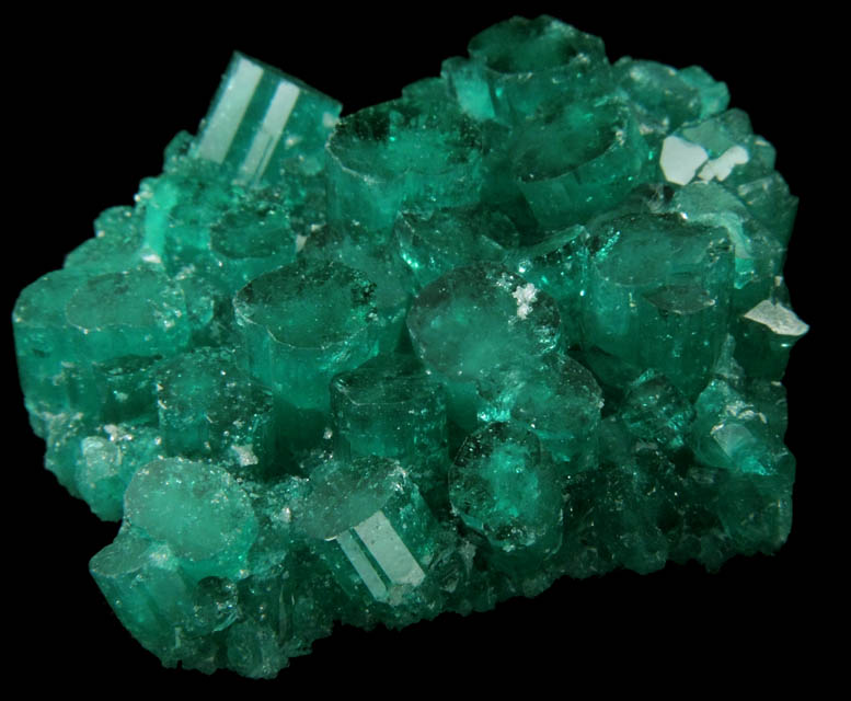 Chatham Emerald (synthetic Beryl var. Emerald) from California