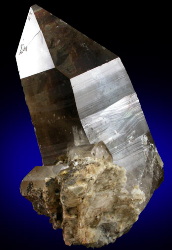 Quartz var. Smoky Quartz from Moat Mountain, Hale's Location, Carroll County, New Hampshire